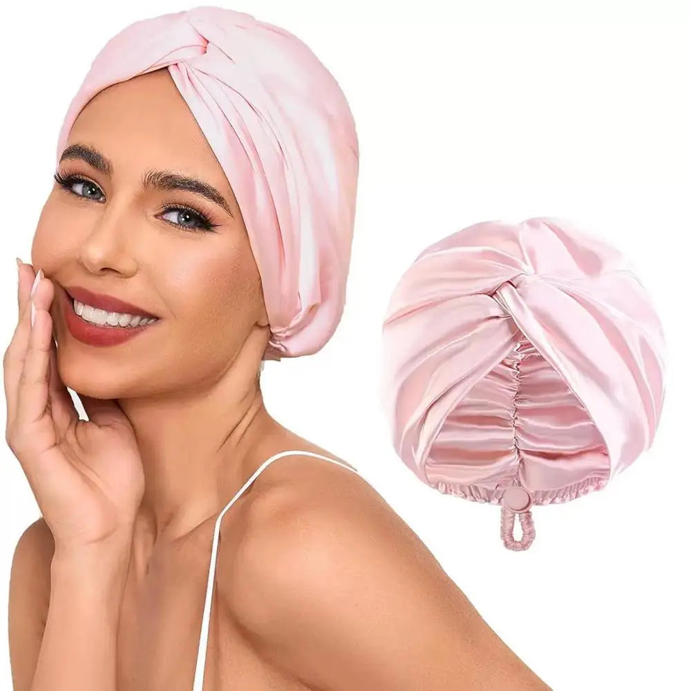 Silk Turban Hair Wrap