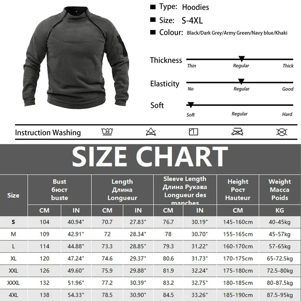 Tactical Fleece Hoodie