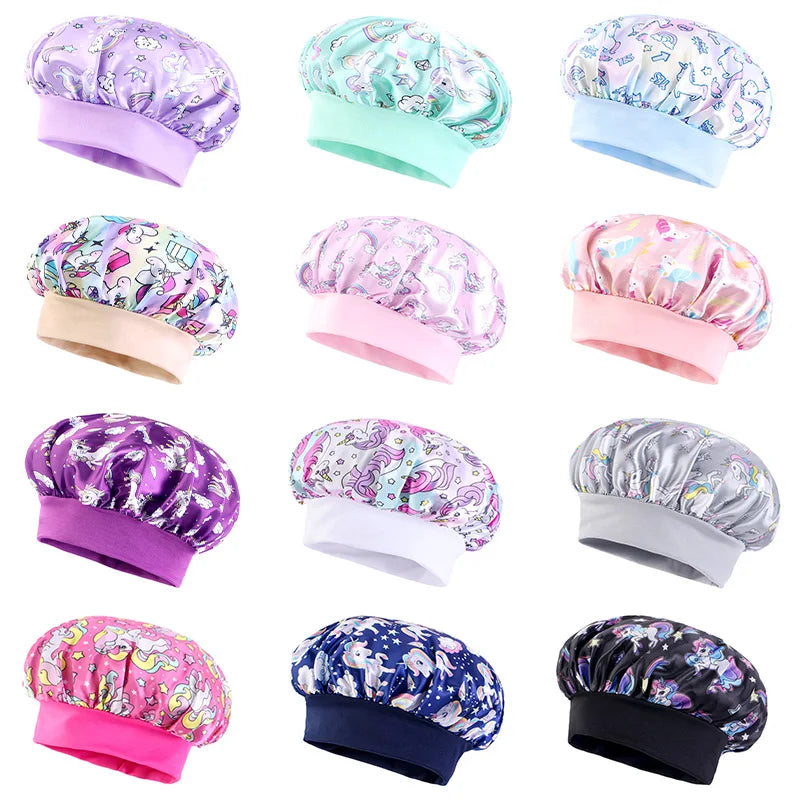 Kids' Satin Sleep Bonnet