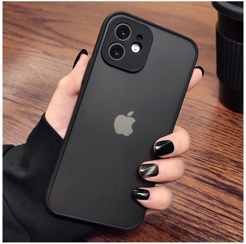 Matte Shockproof iPhone Case
