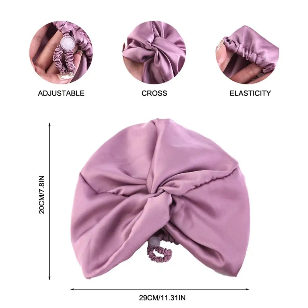 Silk Turban Hair Wrap
