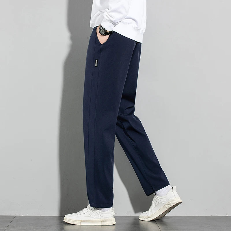 Ice-Silk Tailored Trousers