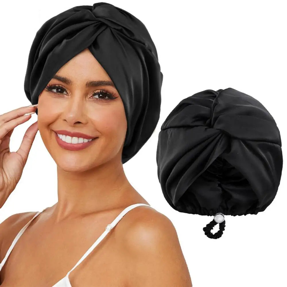 Silk Turban Hair Wrap
