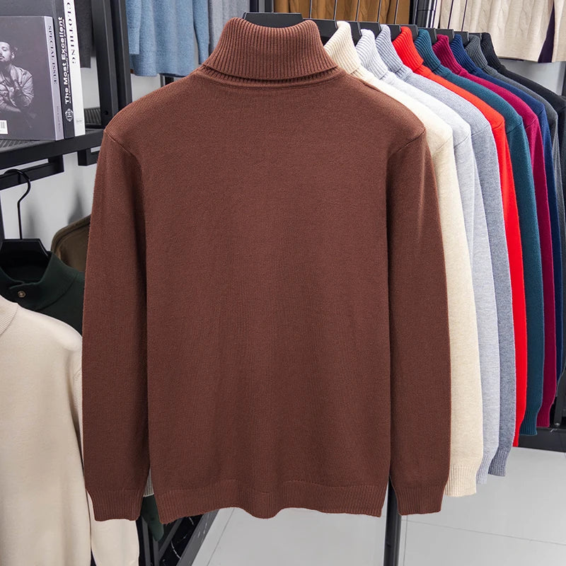 Knit Turtleneck Sweater