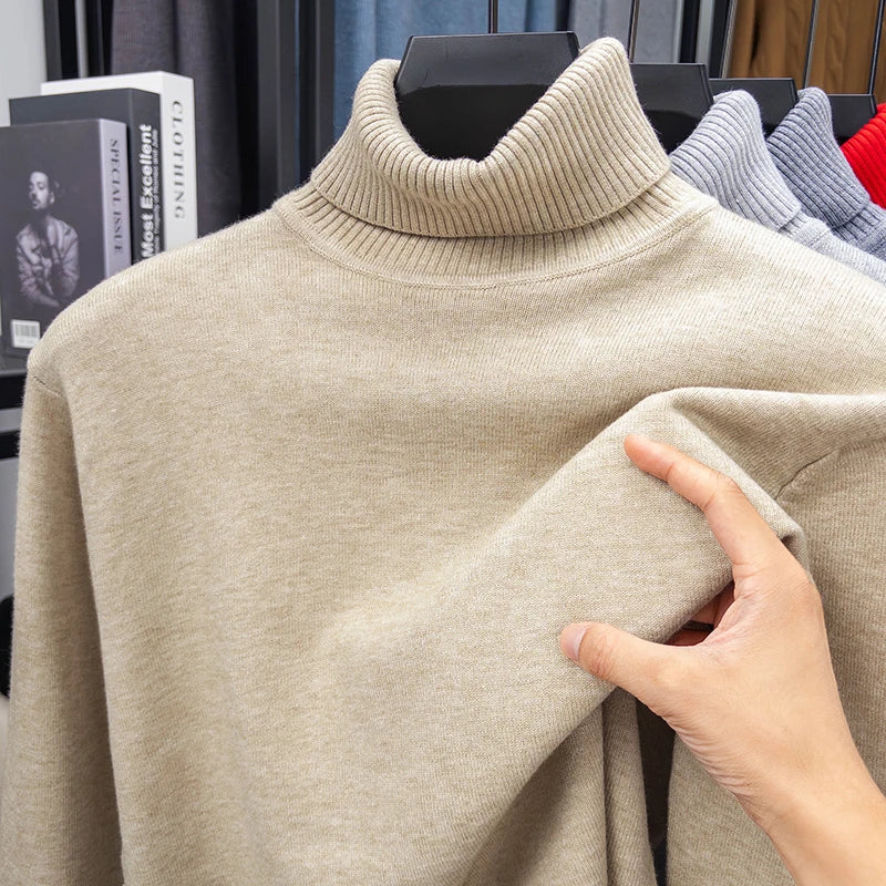 Knit Turtleneck Sweater