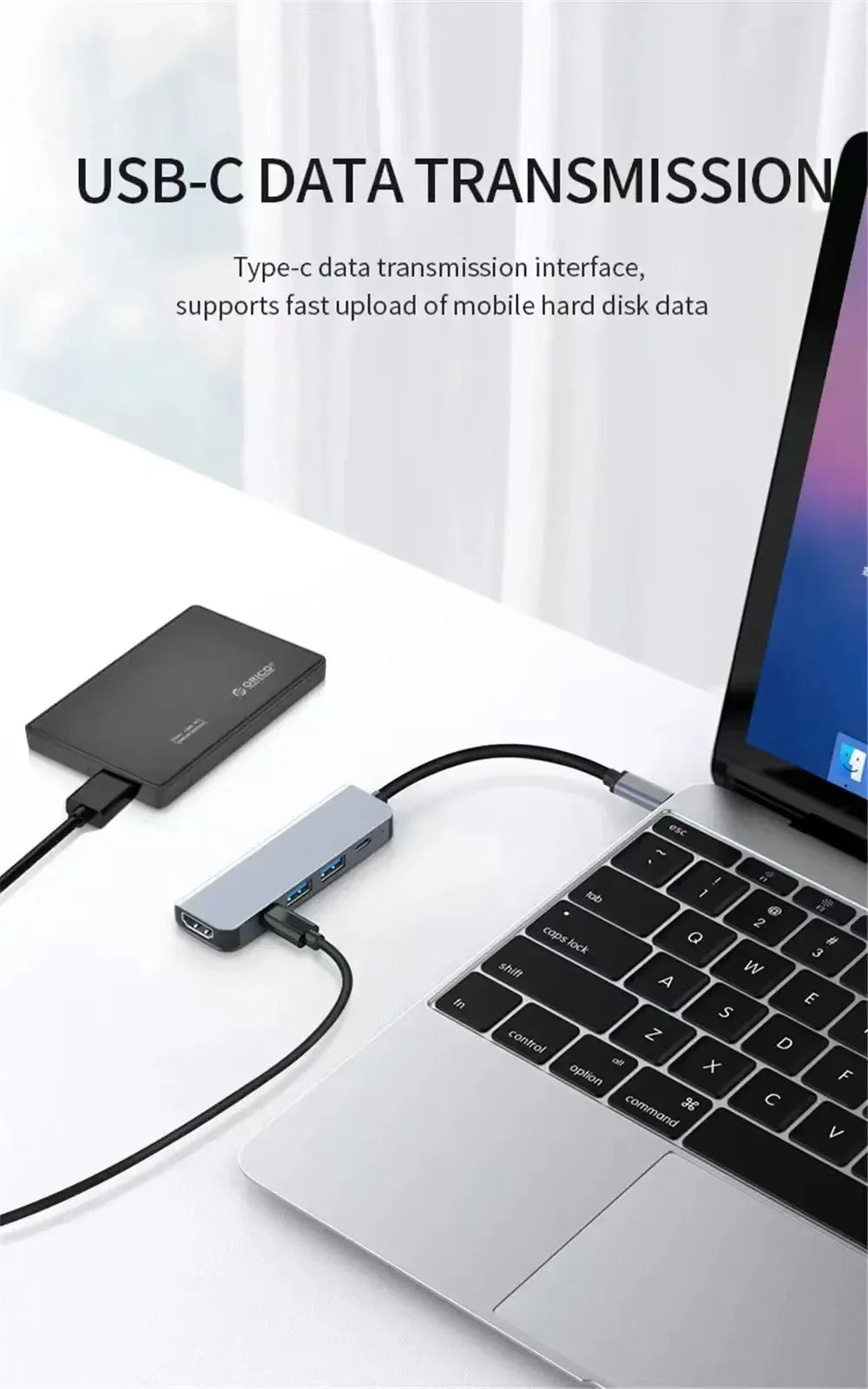 5-in-1 USB-C Hub