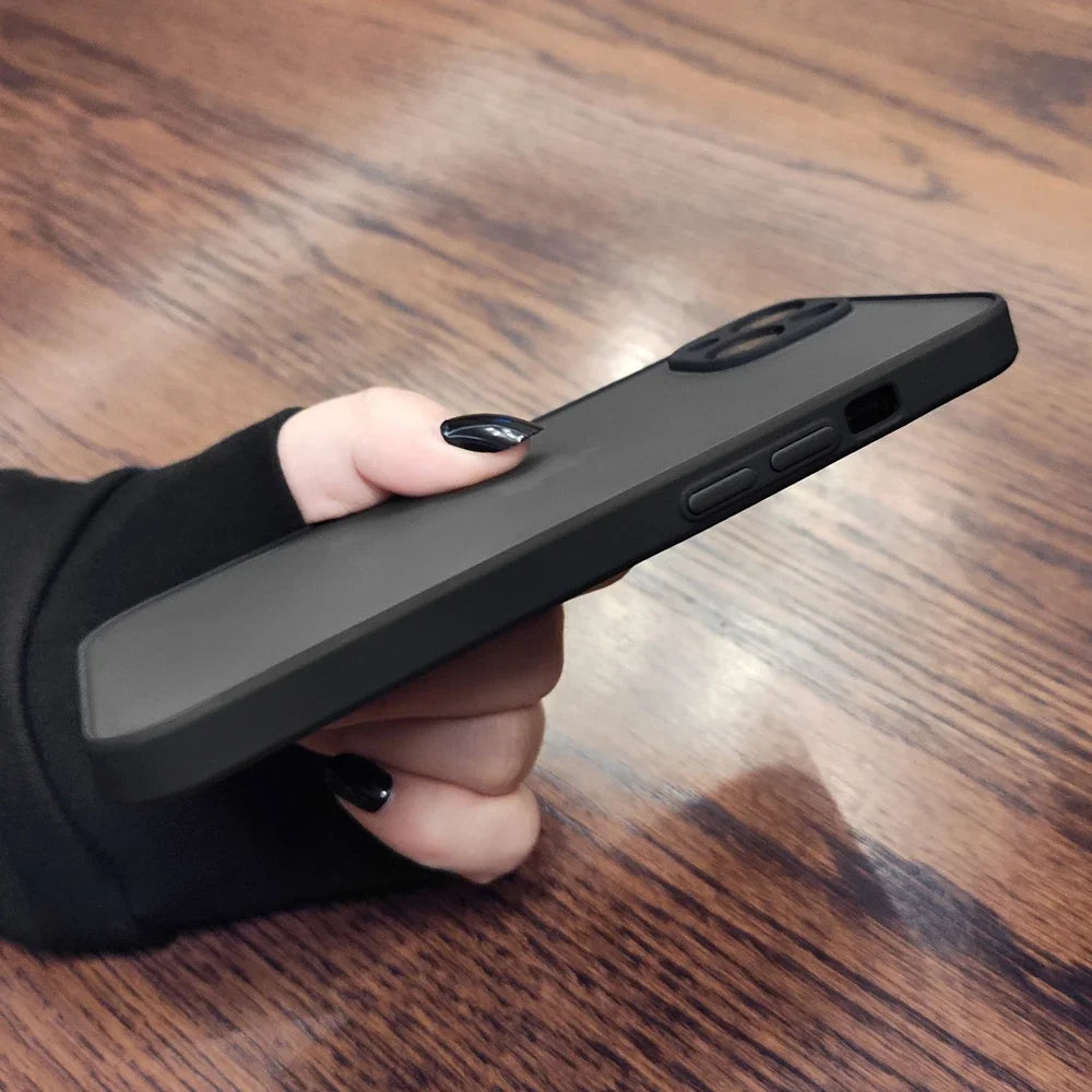 Matte Shockproof iPhone Case