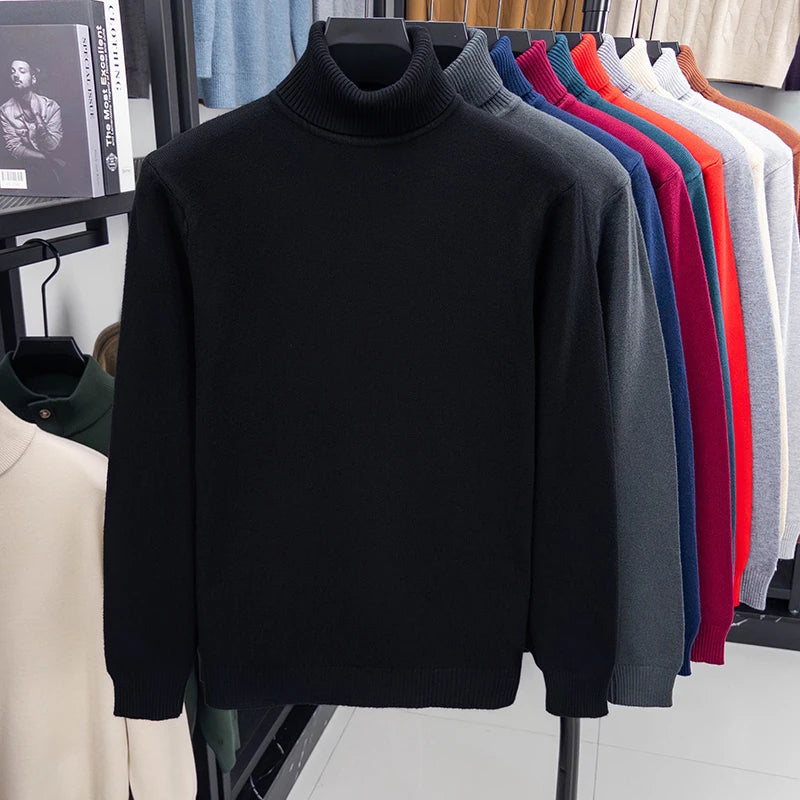 Knit Turtleneck Sweater