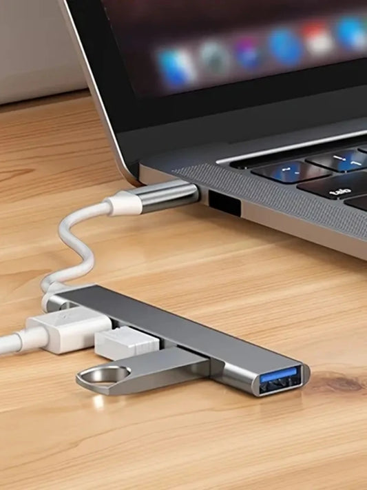 4-Port USB-C OTG Hub
