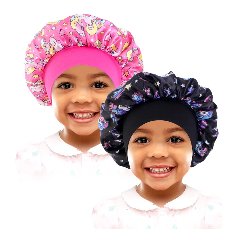 Kids' Satin Sleep Bonnet