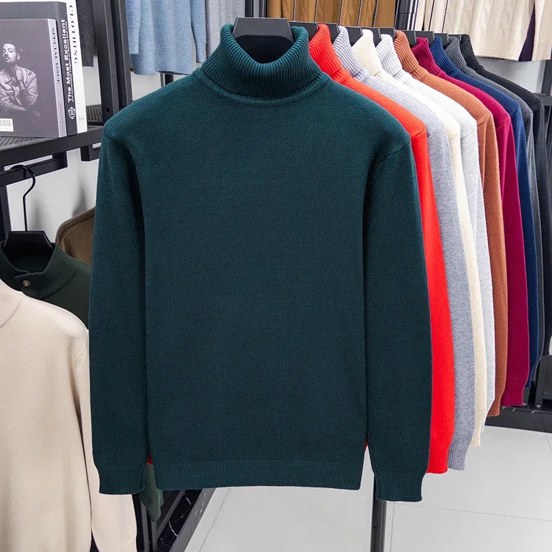 Knit Turtleneck Sweater
