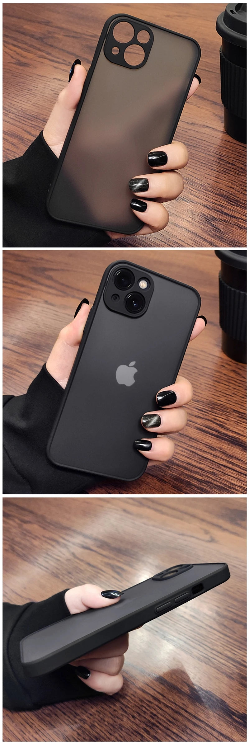 Matte Shockproof iPhone Case