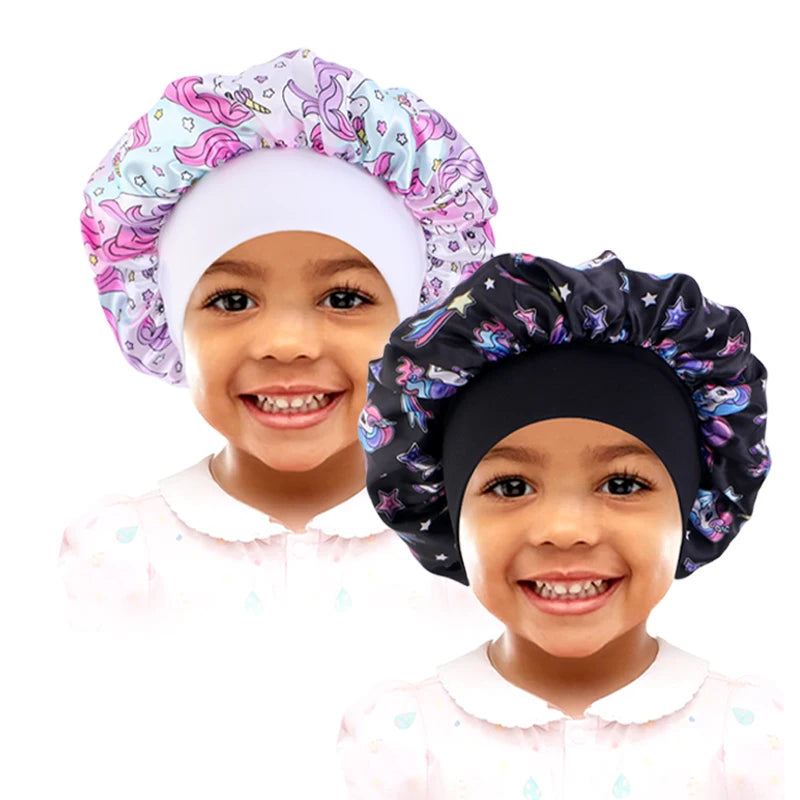 Kids' Satin Sleep Bonnet