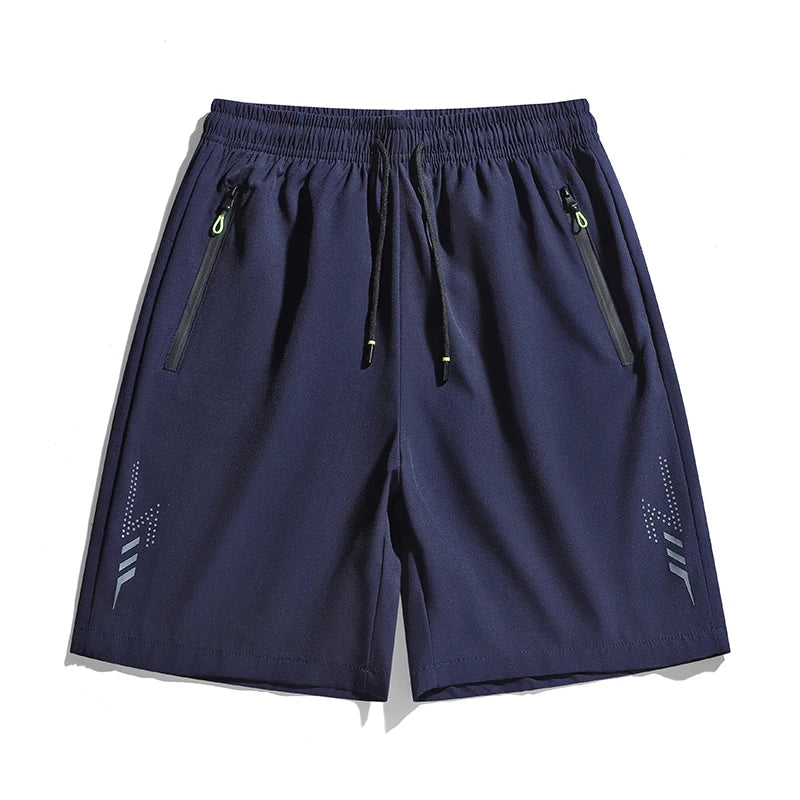 Zip-Pocket Running Shorts