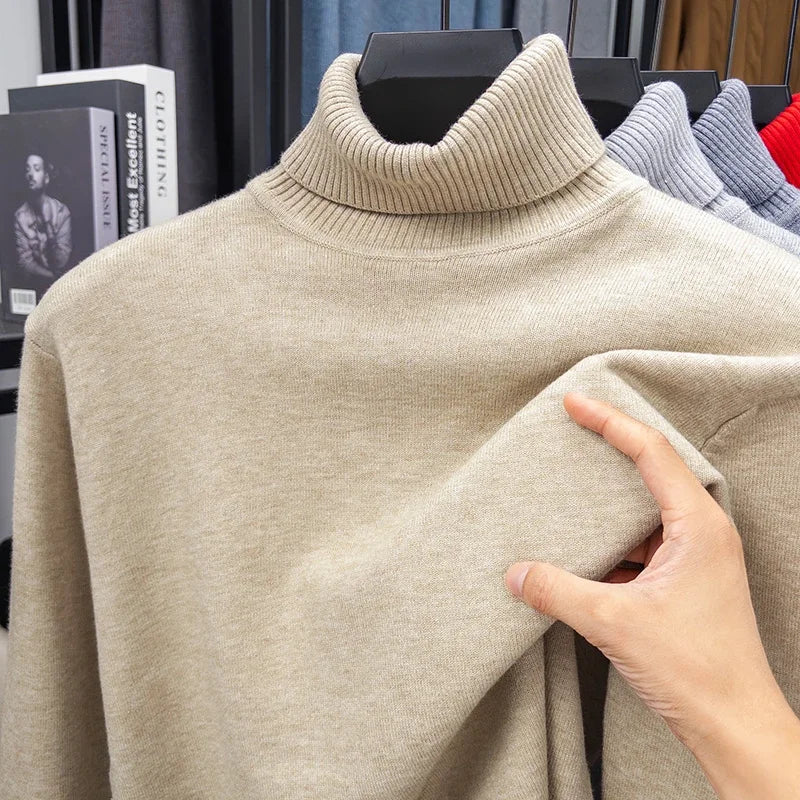 Knit Turtleneck Sweater