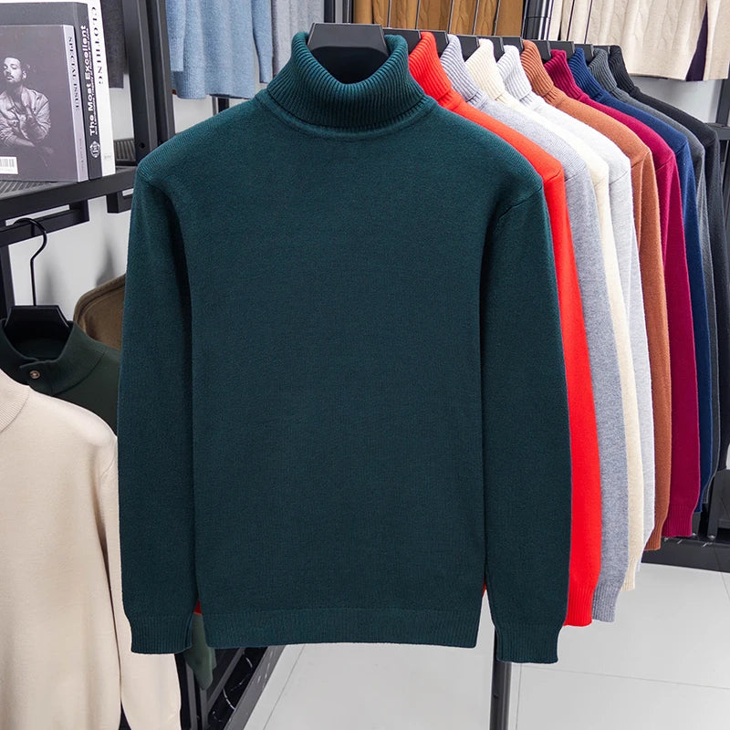 Knit Turtleneck Sweater