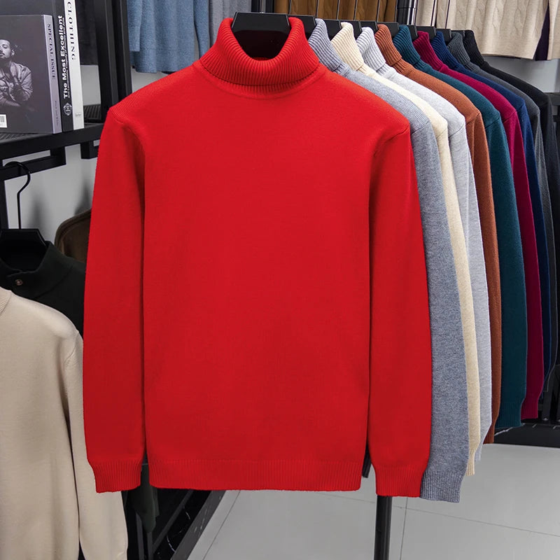 Knit Turtleneck Sweater