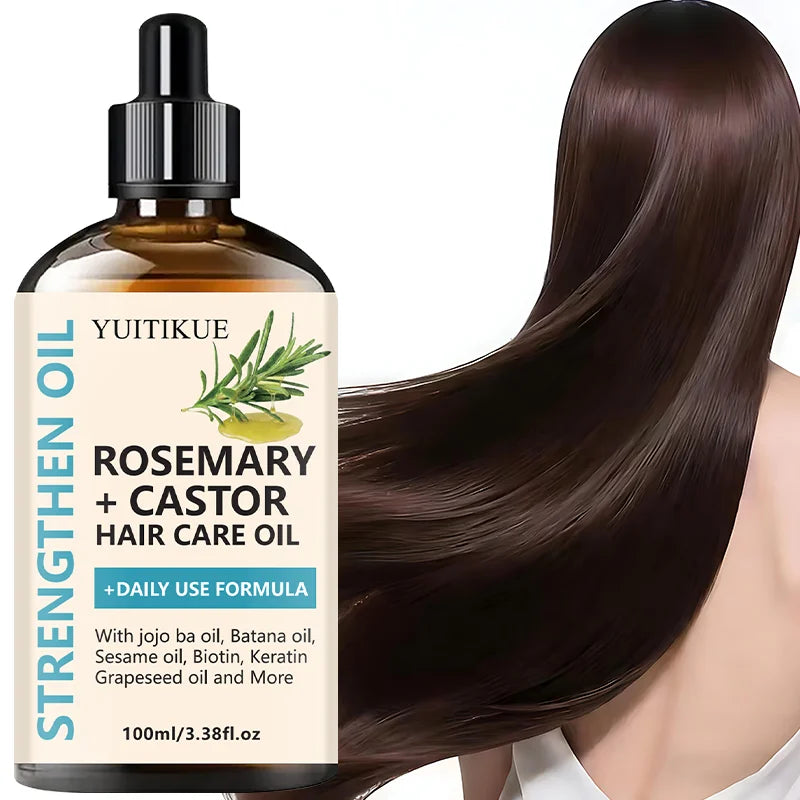 Rosemary + Castor Strengthening Hair Oil