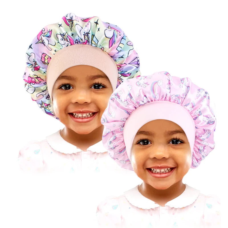 Kids' Satin Sleep Bonnet
