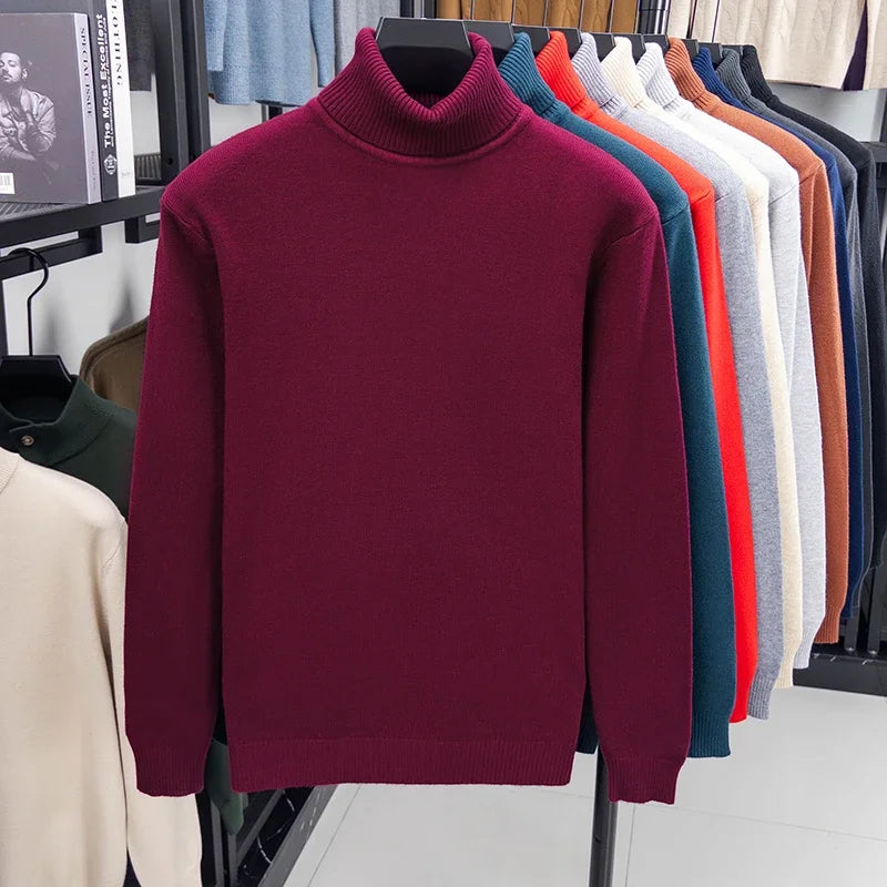 Knit Turtleneck Sweater
