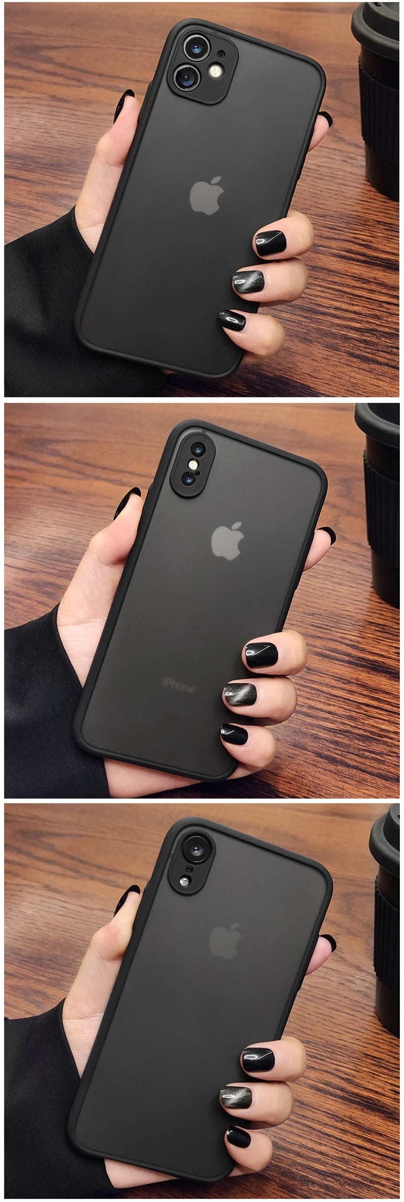 Matte Shockproof iPhone Case