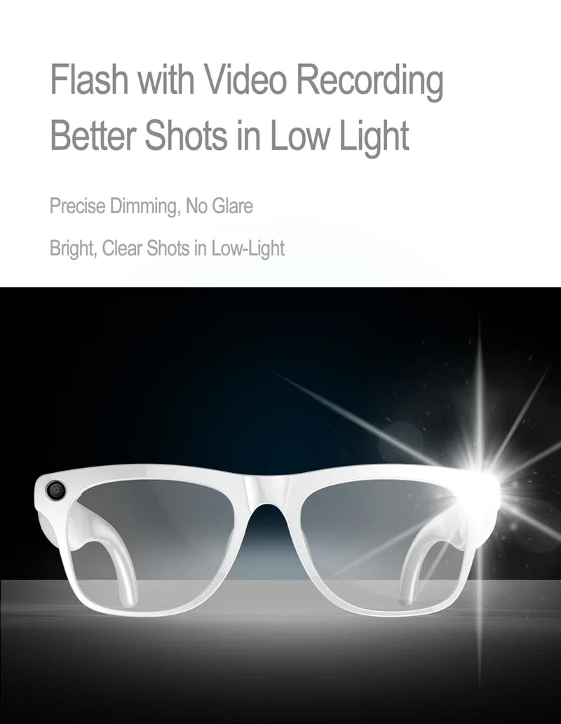 AI Camera Smart Glasses