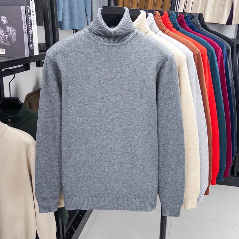 Knit Turtleneck Sweater