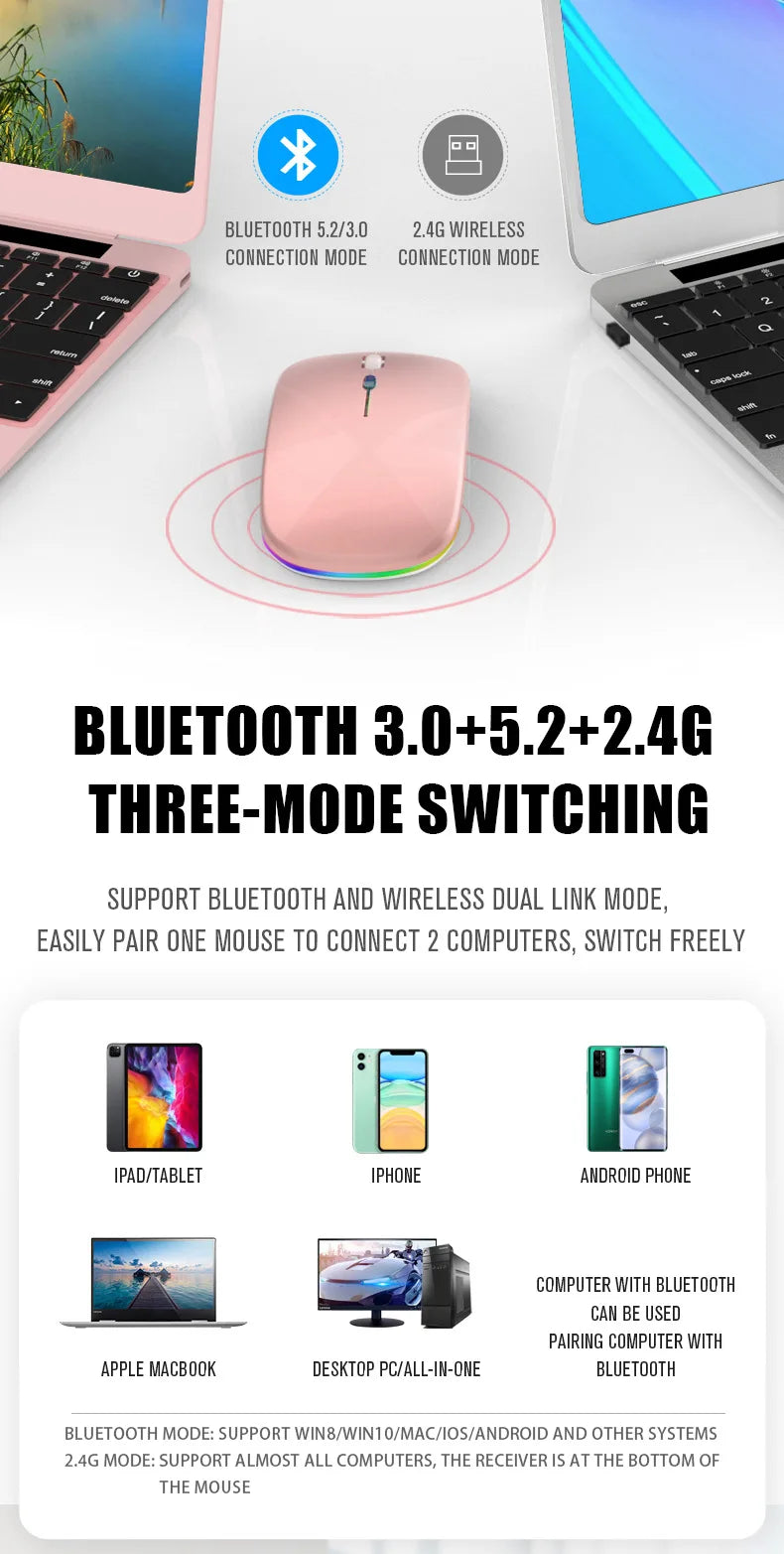 Dual-Mode Wireless Mouse
