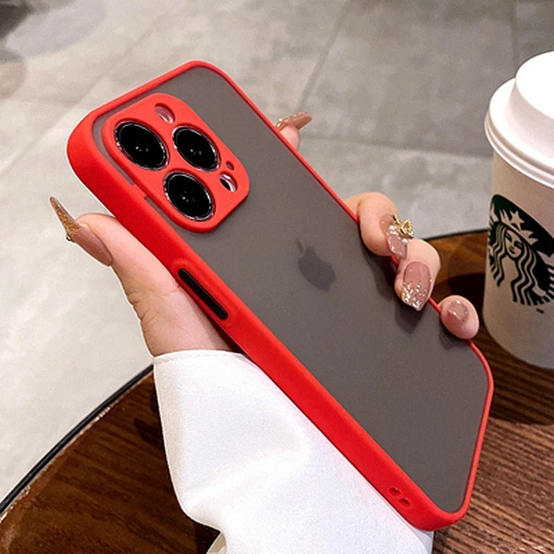 Matte Shockproof iPhone Case