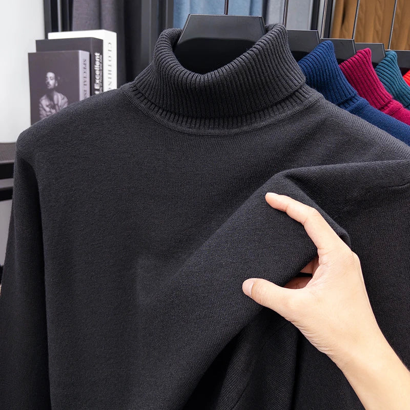 Knit Turtleneck Sweater