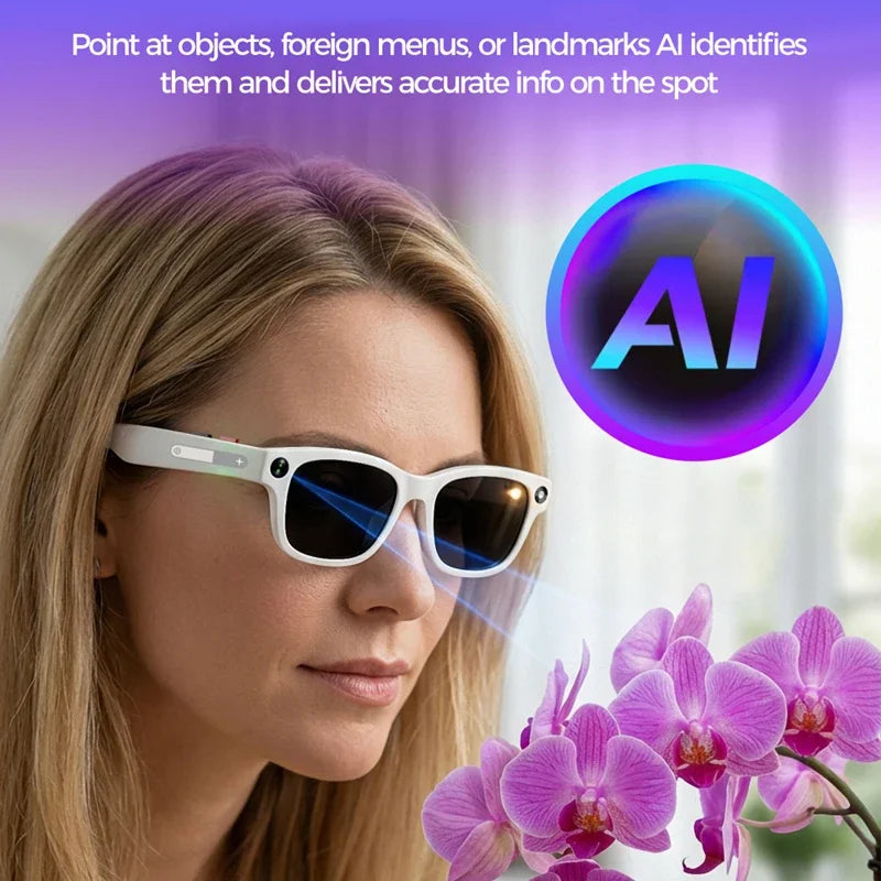 AI Camera Smart Glasses