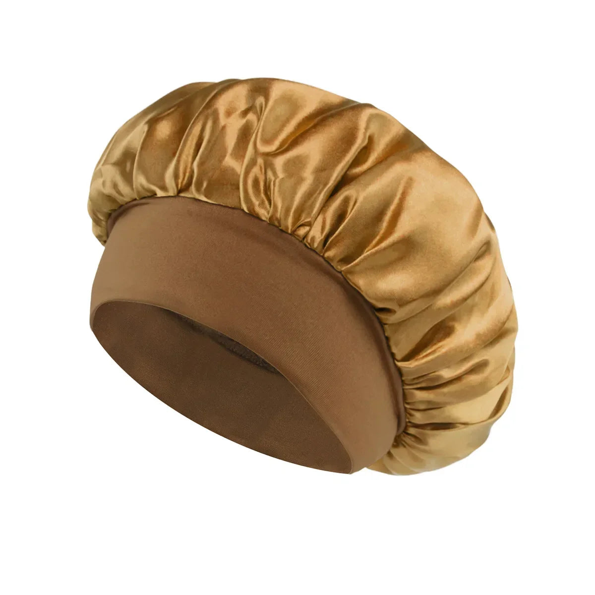 Gold Satin Sleep Bonnet
