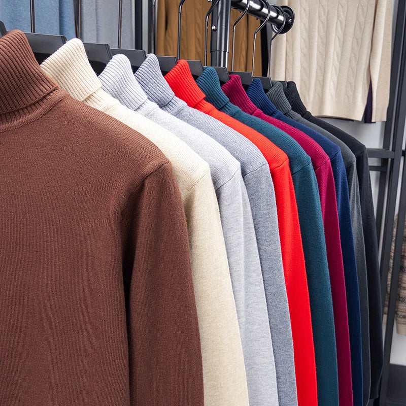 Knit Turtleneck Sweater
