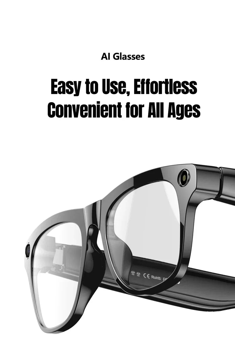 AI Camera Smart Glasses