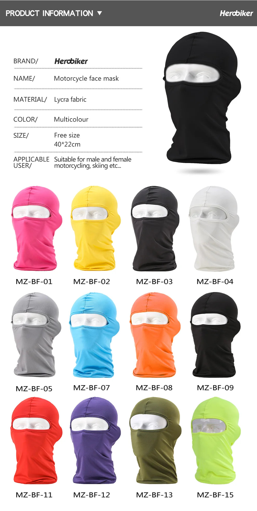 All-Season Balaclava Face Mask
