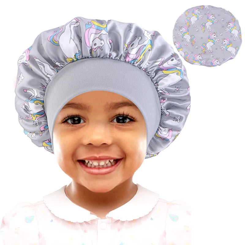Kids' Satin Sleep Bonnet