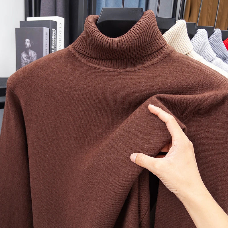Knit Turtleneck Sweater