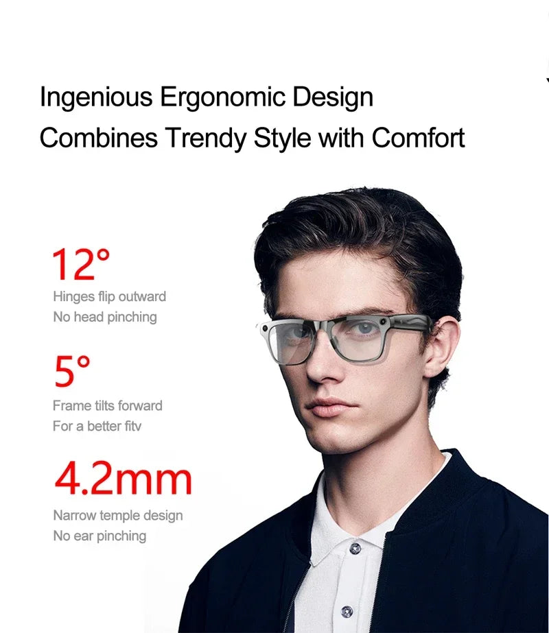 AI Camera Smart Glasses