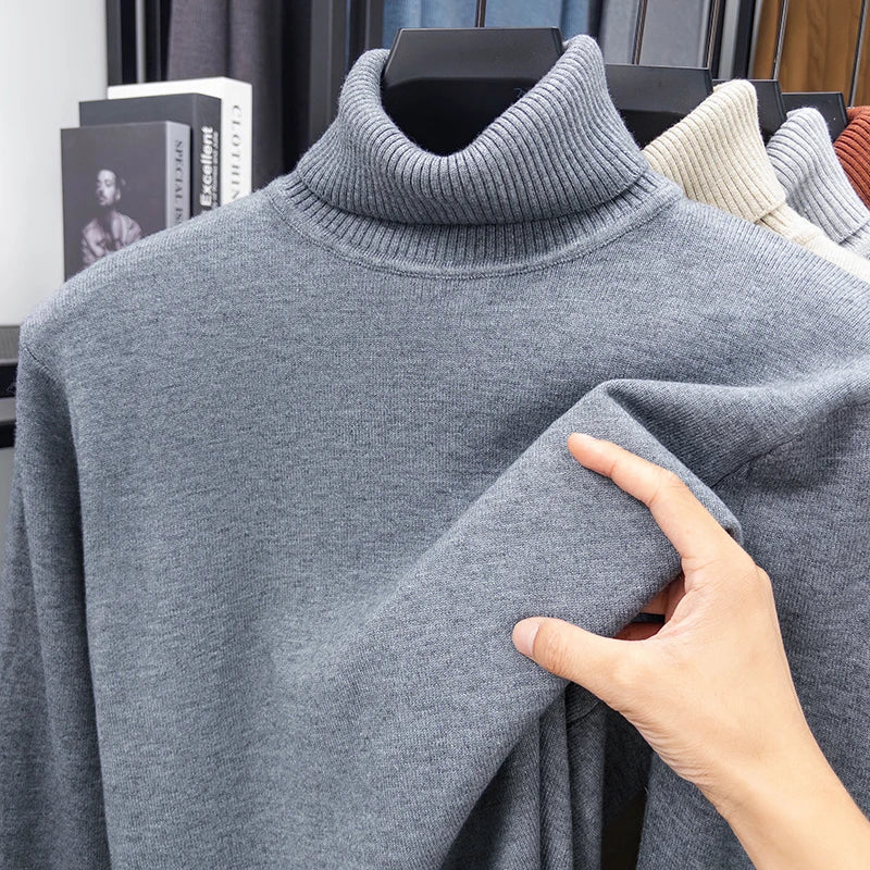 Knit Turtleneck Sweater