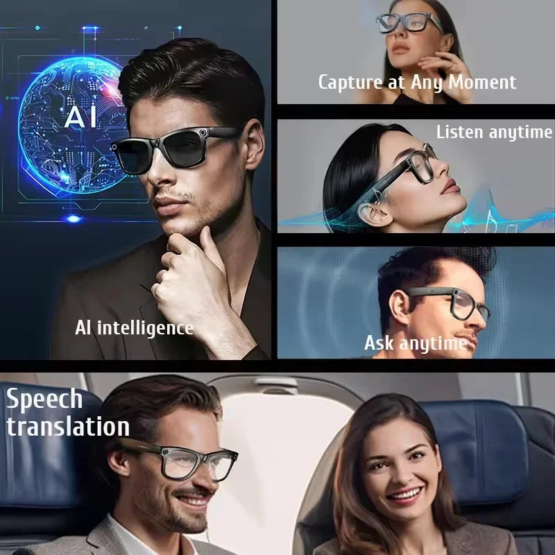 AI Camera Smart Glasses