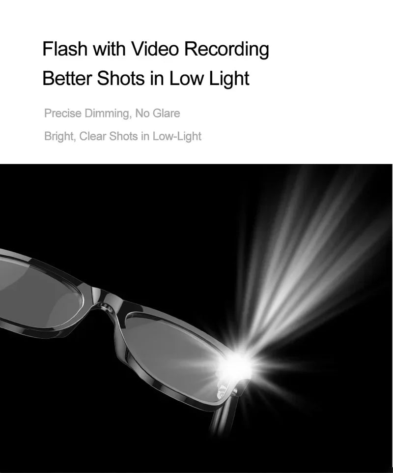 AI Camera Smart Glasses