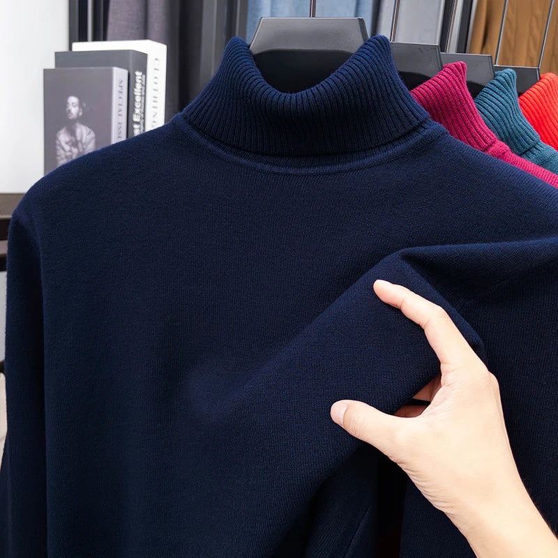 Knit Turtleneck Sweater