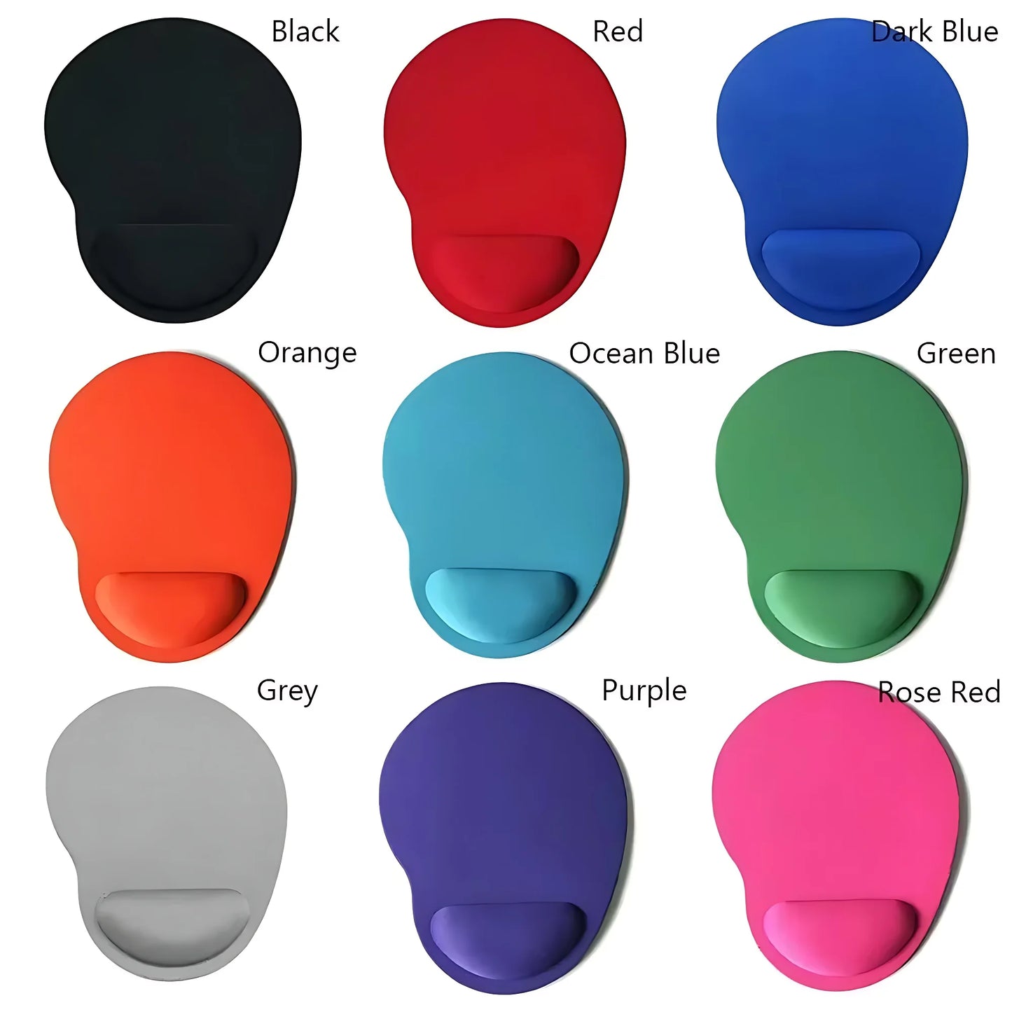 Ergonomic Wrist-Rest Mouse Pad