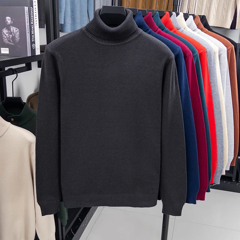 Knit Turtleneck Sweater