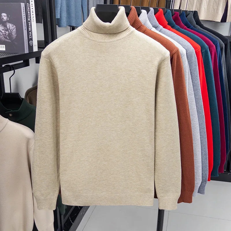 Knit Turtleneck Sweater