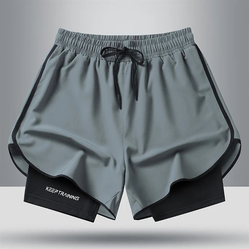 Zip-Pocket Running Shorts