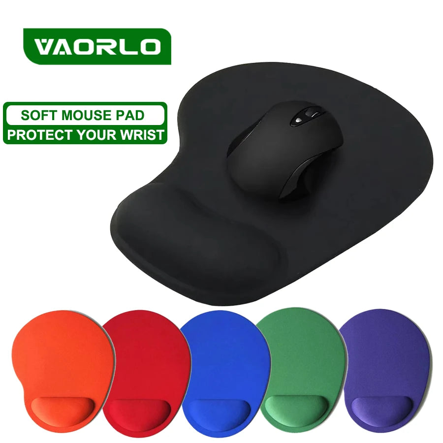 Ergonomic Wrist-Rest Mouse Pad