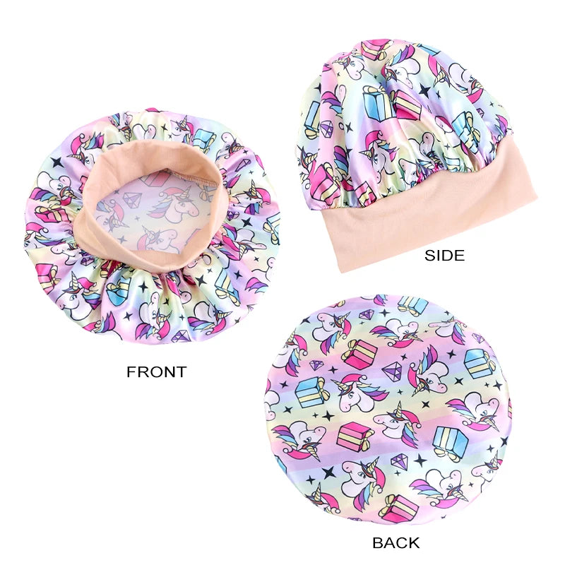 Kids' Satin Sleep Bonnet
