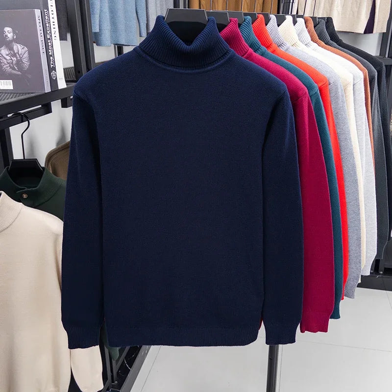 Knit Turtleneck Sweater