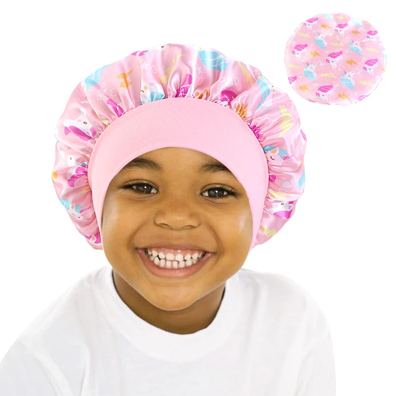 Kids' Satin Sleep Bonnet